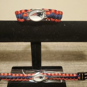 2/$12. New England Patriots NFL Paracord Bracelet